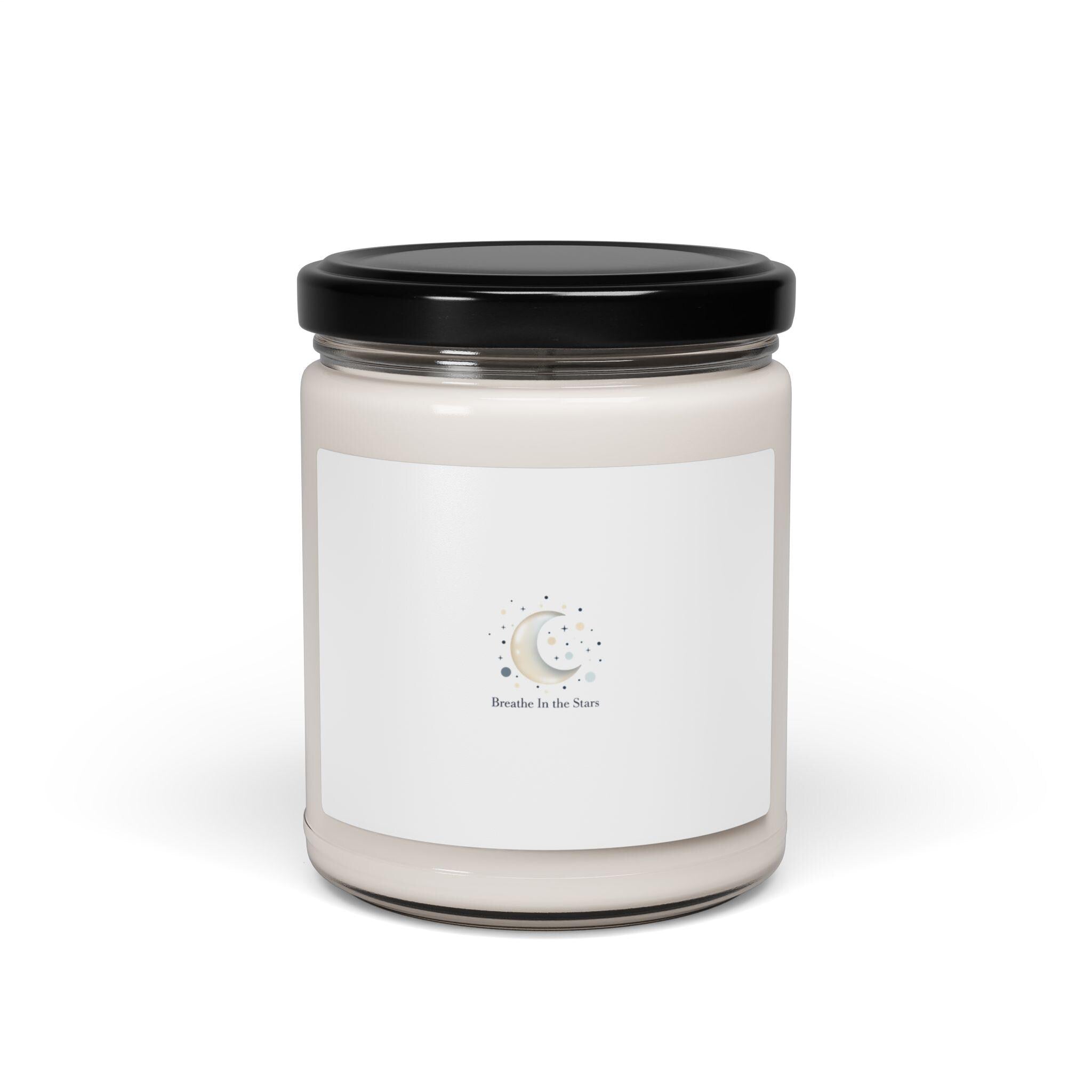 Moon Phase Minimalist Soy Candle | Celestial Constellation Scented Candle