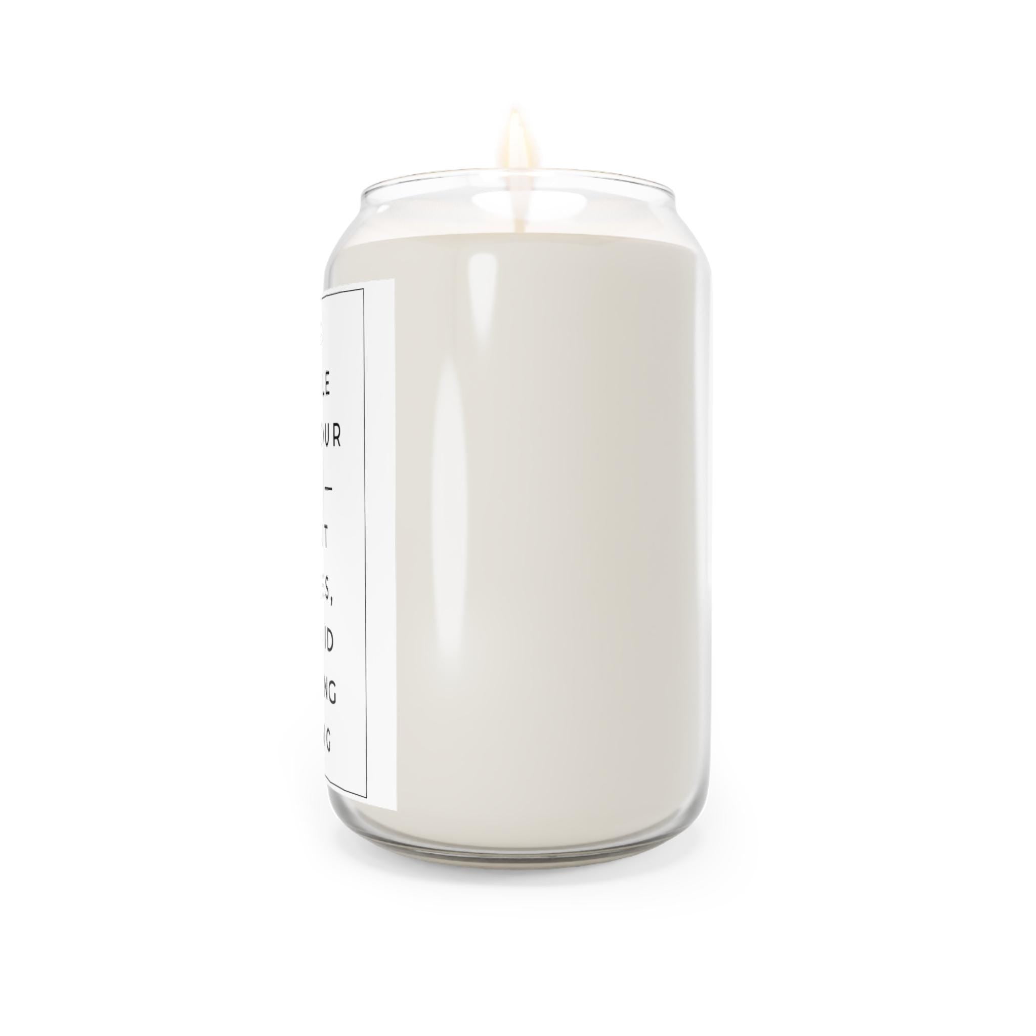 Scented Soy Candle: Mood Boosting Aromatherapy, 70-80 Hour Burn