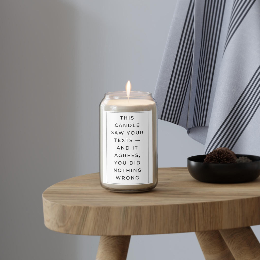 Scented Soy Candle: Mood Boosting Aromatherapy, 70-80 Hour Burn
