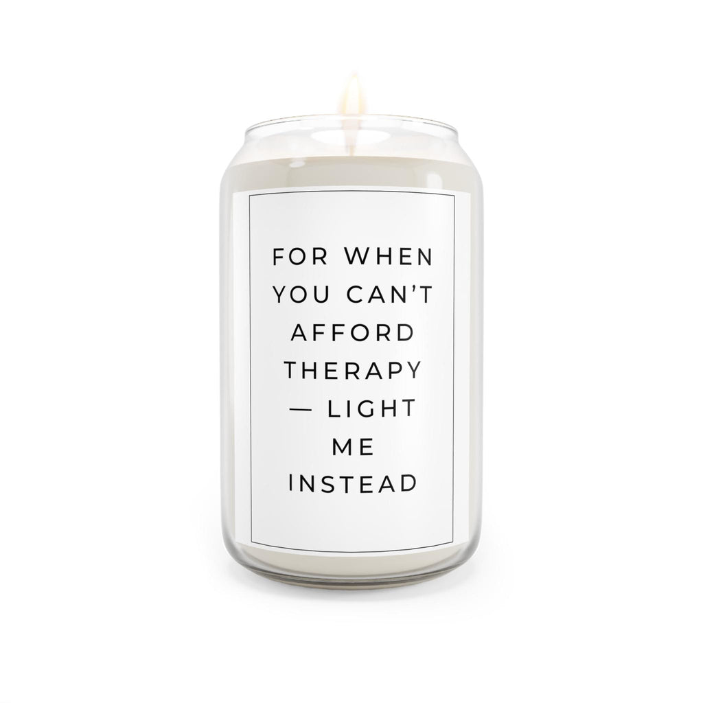 Therapy Candle, Relaxation Gift, Stress Relief Scented Candle, Aromatherapy, Candles for Self-Care
