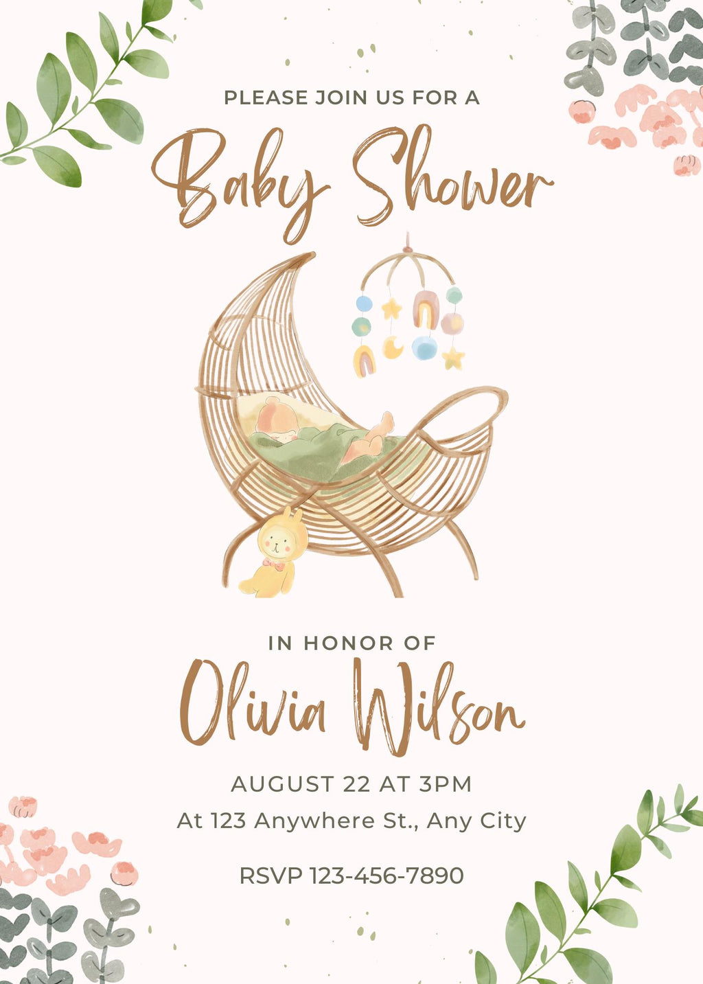 Crescent Moon Baby Shower