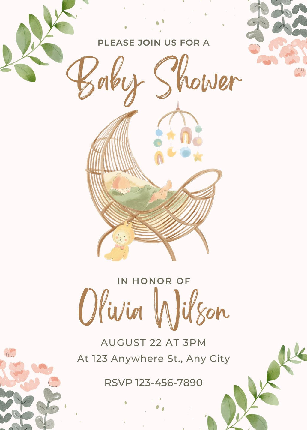 Crescent Moon Baby Shower