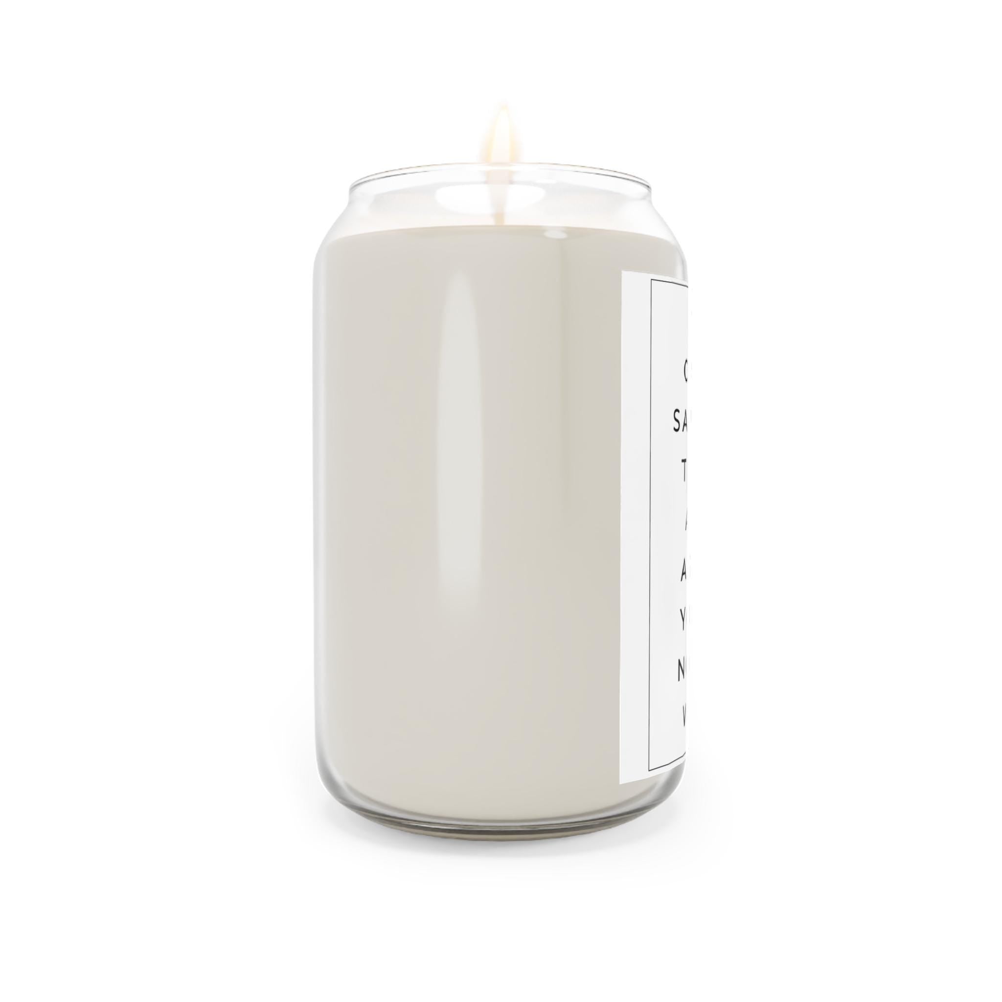 Scented Soy Candle: Mood Boosting Aromatherapy, 70-80 Hour Burn