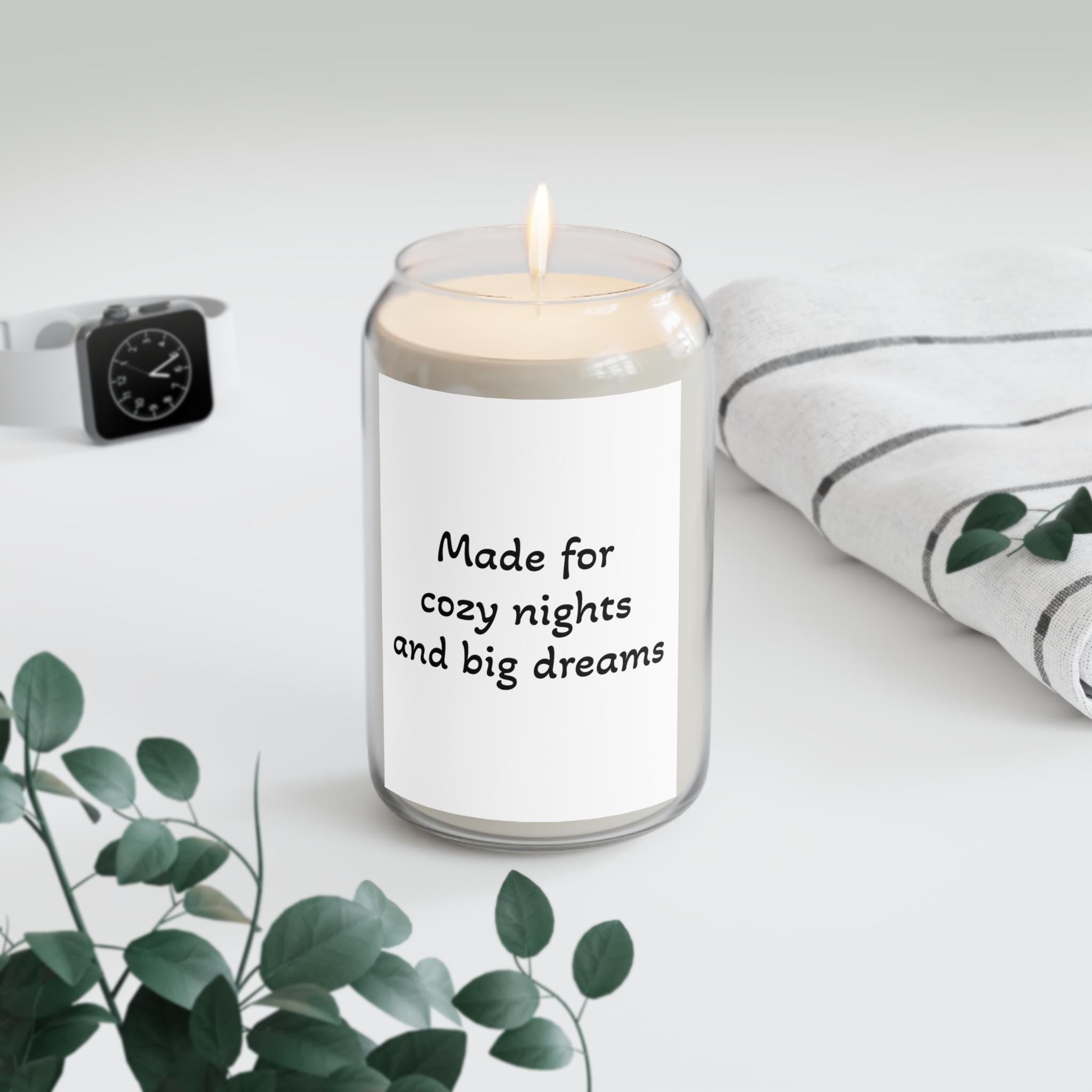Cozy Scented Soy Candle, Relaxation Gift, Home Decor, Aromatherapy, Gift for Her