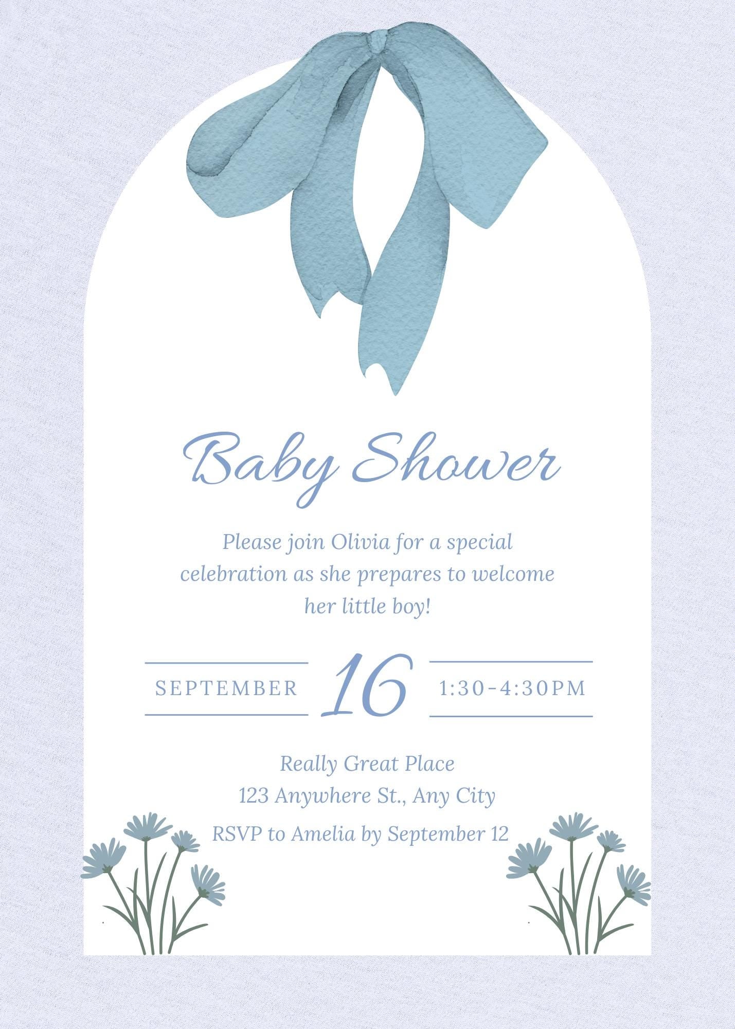 Boy Baby Shower