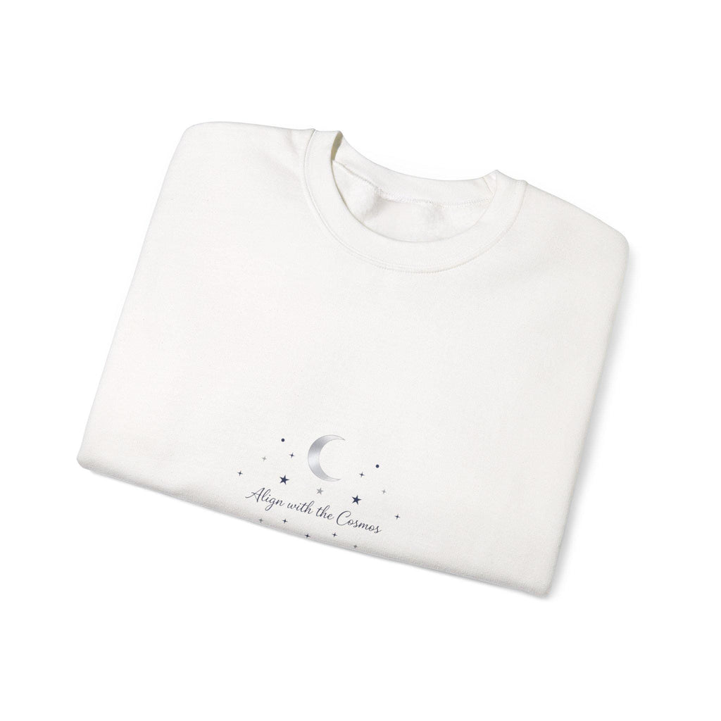 Minimal Moon Phase Constellation Sweatshirt | Celestial Minimalism, Fine-Line Astrology