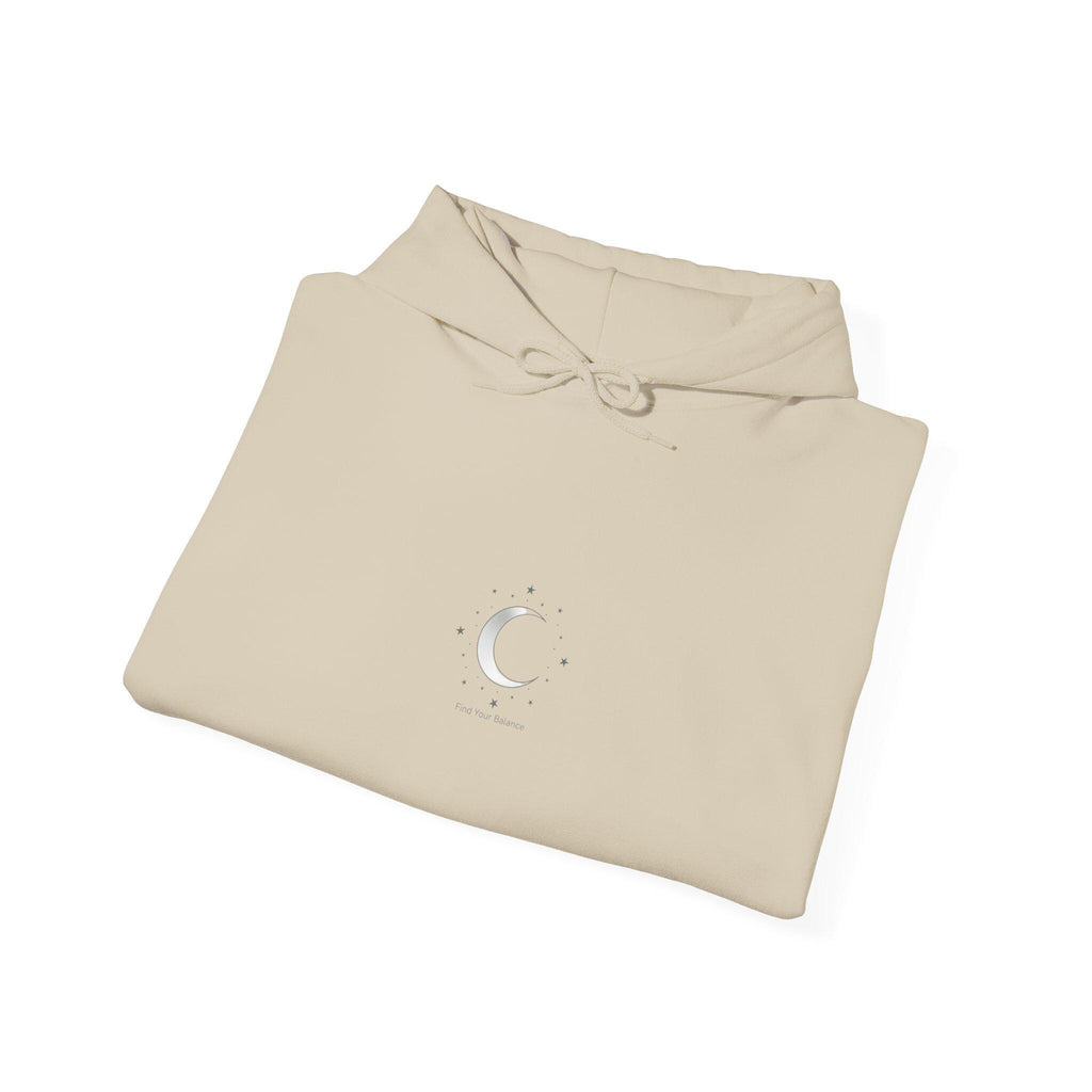 Minimal Moon Phase Hoodie | Celestial Constellation, Fine-Line Astrology