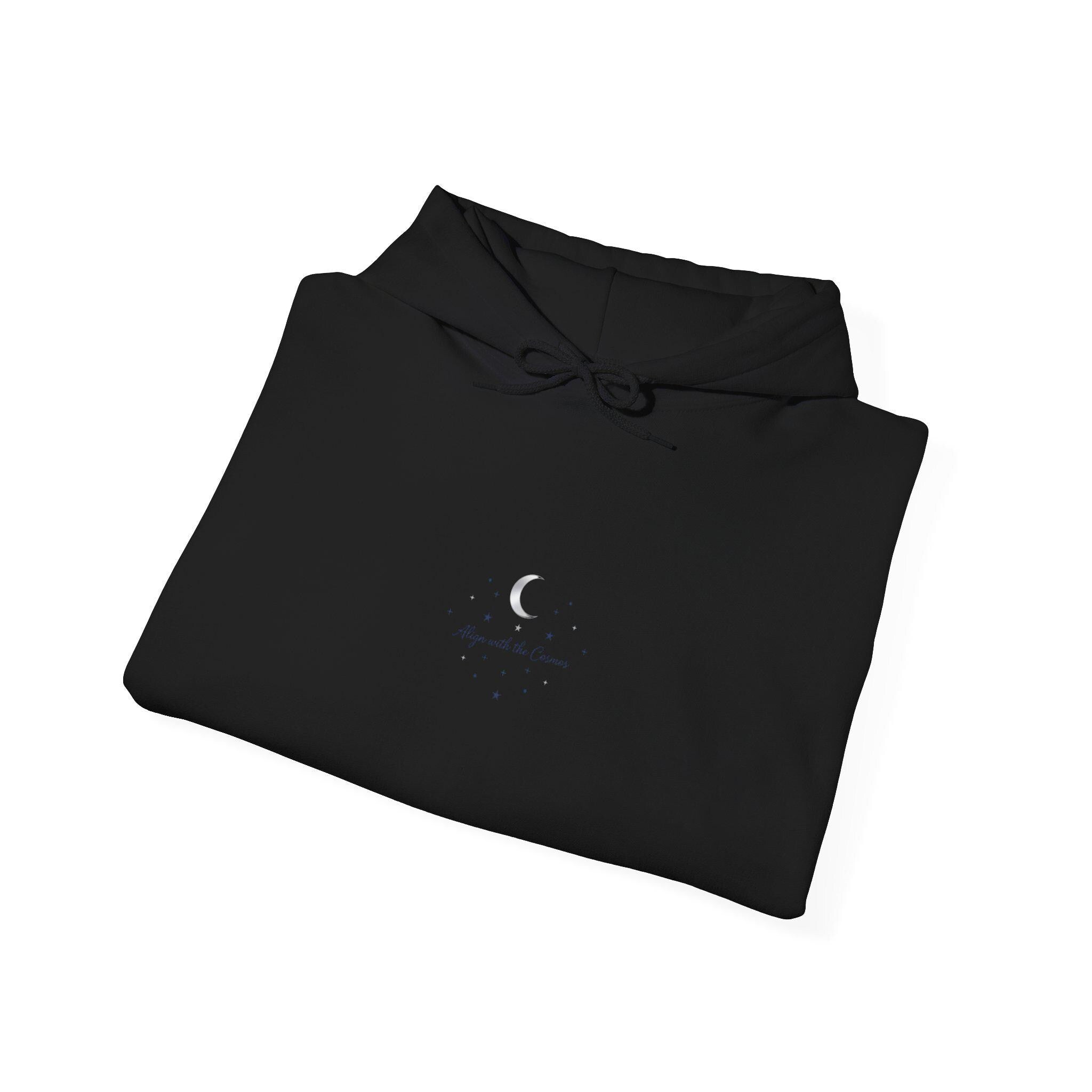 Minimal Moon Phase Constellation Hoodie | Astrology Celestial Minimalism