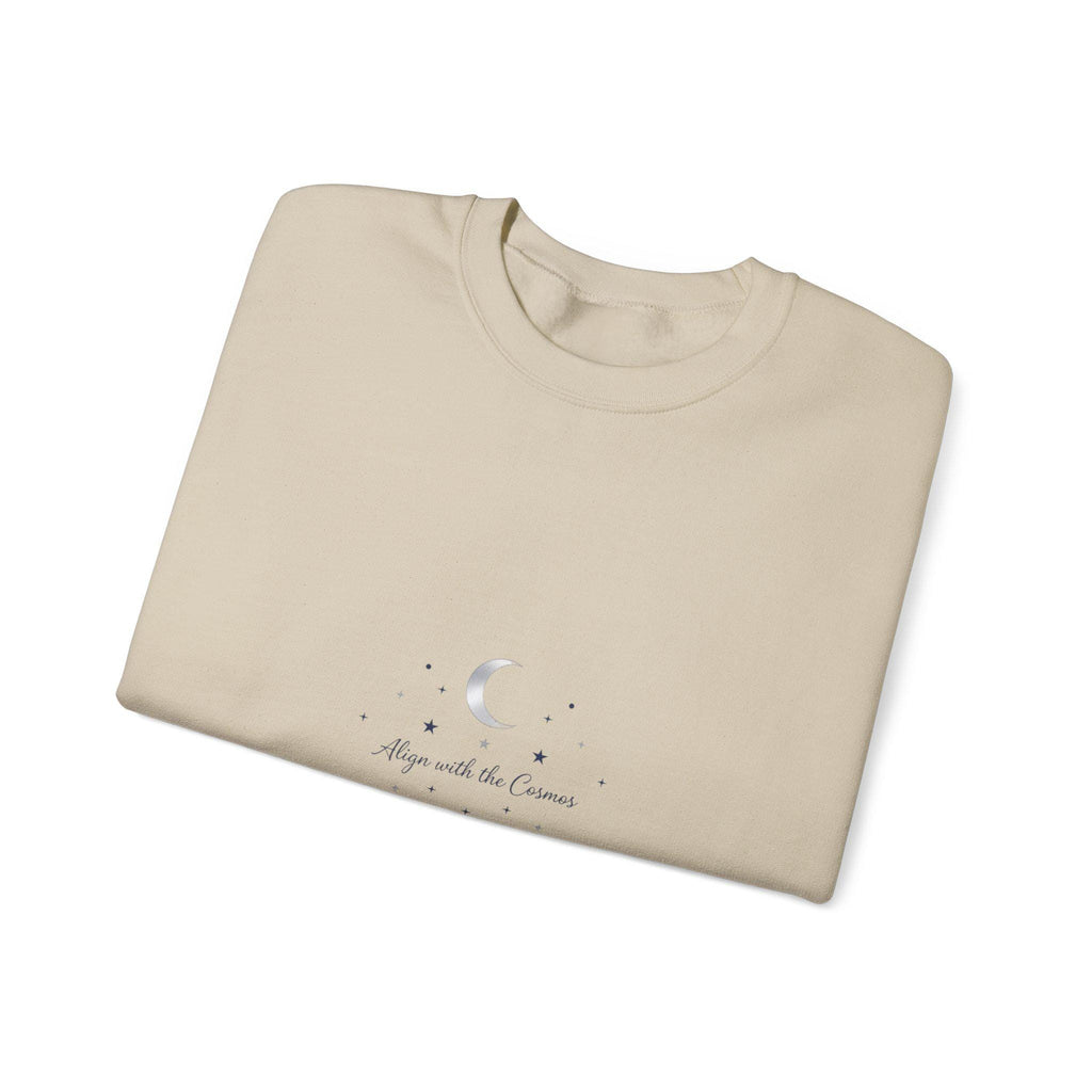 Minimal Moon Phase Constellation Sweatshirt | Celestial Minimalism, Fine-Line Astrology