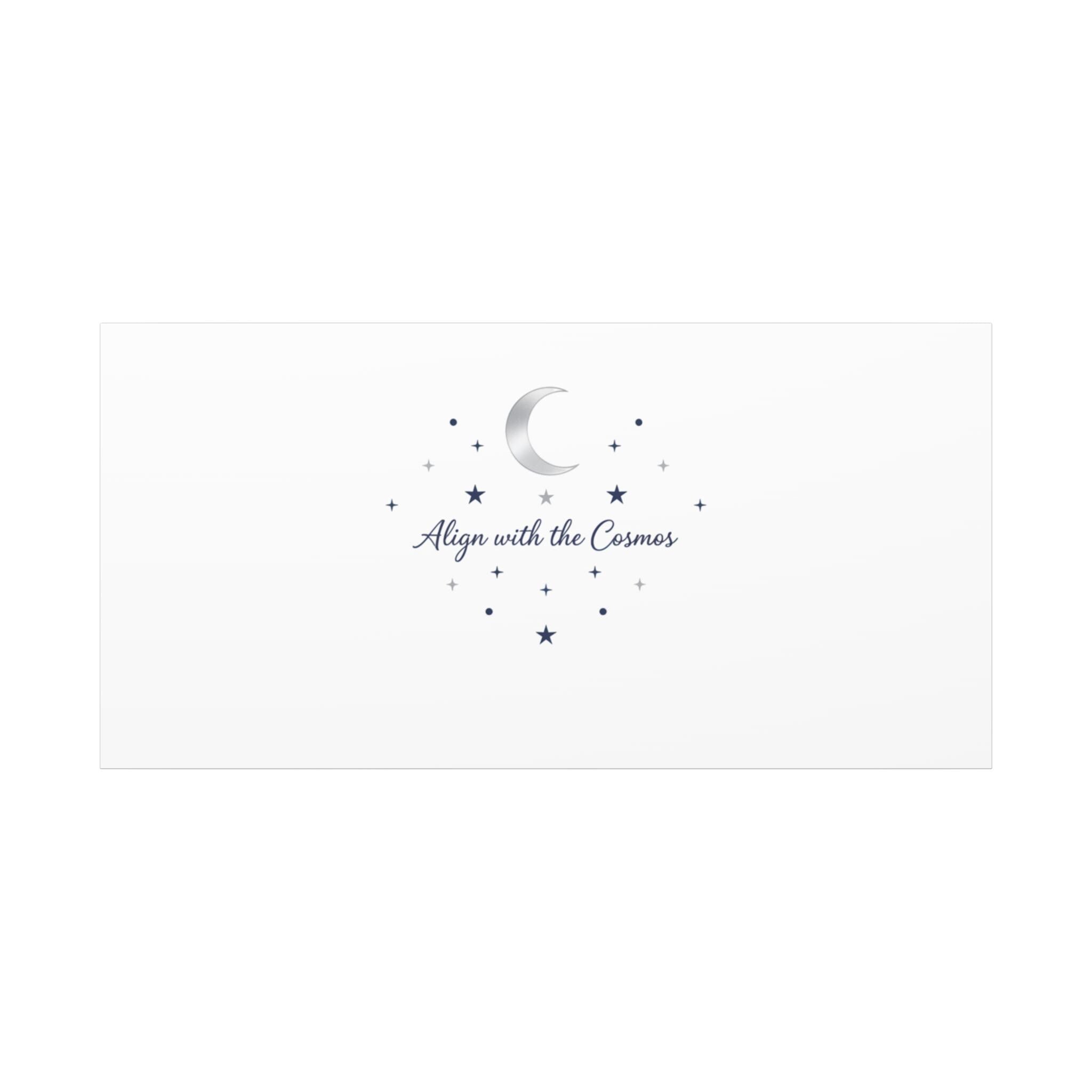 Minimal Moon Phase Canvas, celestial constellation art print | astrology wall decor