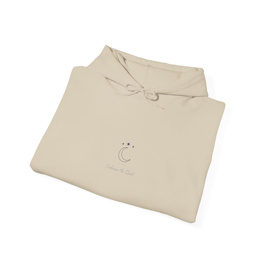 Minimal Moon Phase Hoodie | Fine-Line Constellation, Celestial Minimalism