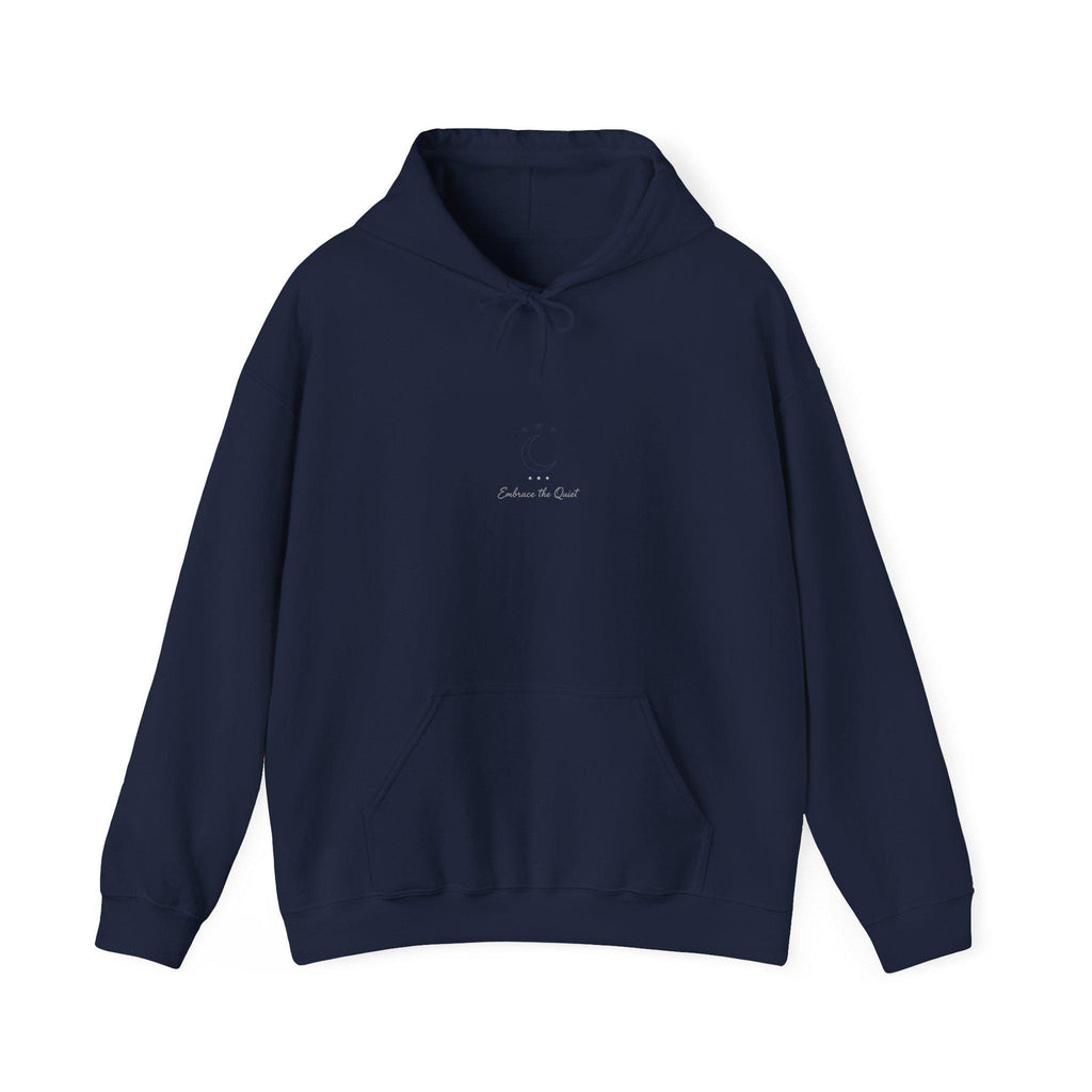 Minimal Moon Phase Hoodie | Fine-Line Constellation, Celestial Minimalism