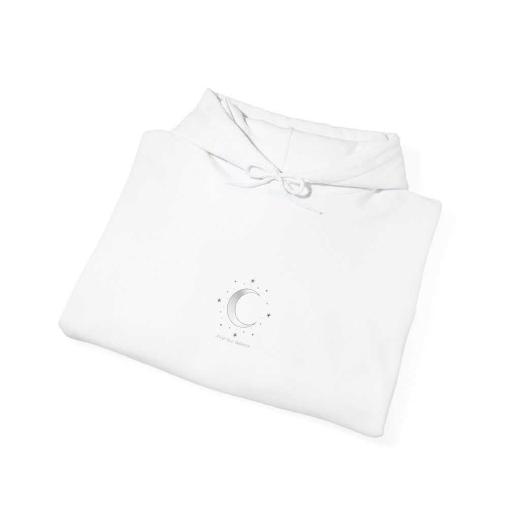 Minimal Moon Phase Hoodie | Celestial Constellation, Fine-Line Astrology