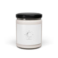 Moon Phase Minimalist Candle, Soy 9oz | Celestial Constellation Design