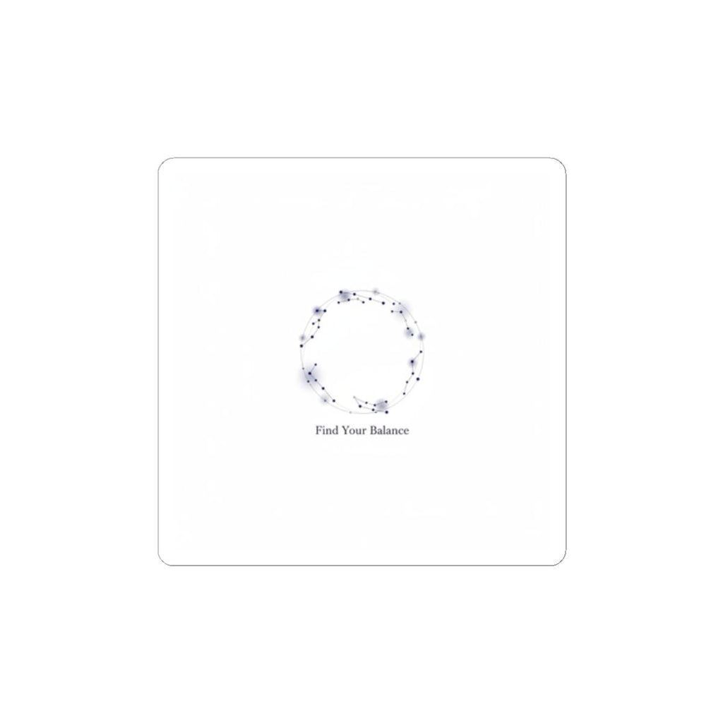 Moon Phase Wreath Kiss-Cut Stickers | Minimal Astrology, Constellation Art