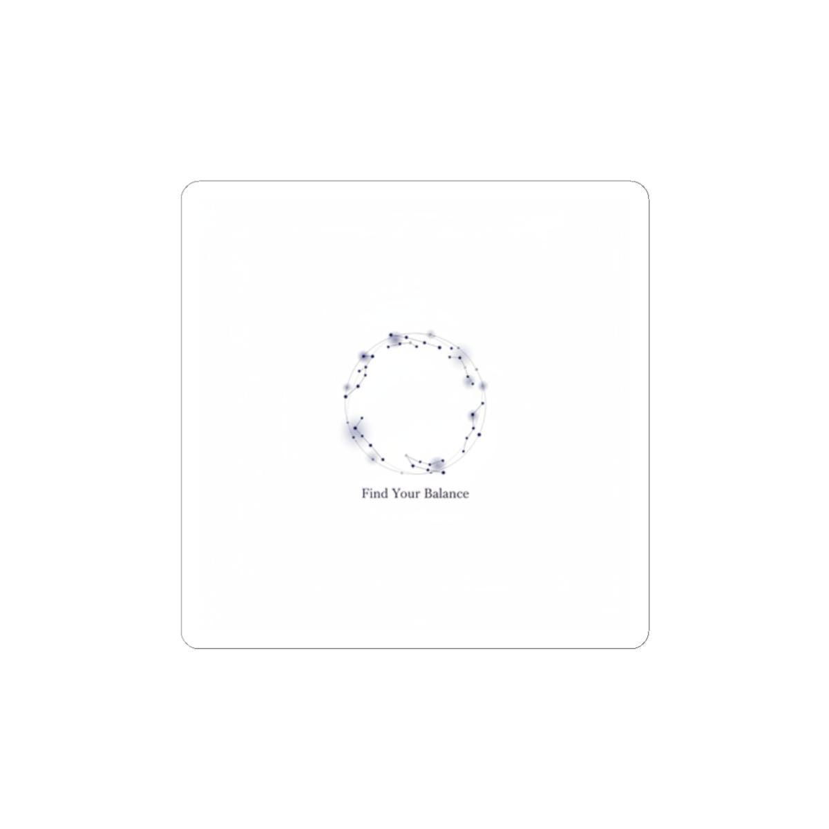 Moon Phase Wreath Kiss-Cut Stickers | Minimal Astrology, Constellation Art