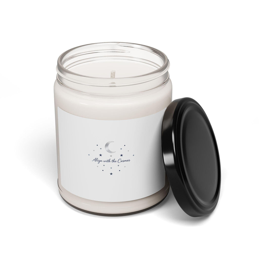 Moon Phase Constellation Soy Candle, Minimal Astrology Celestial Jar