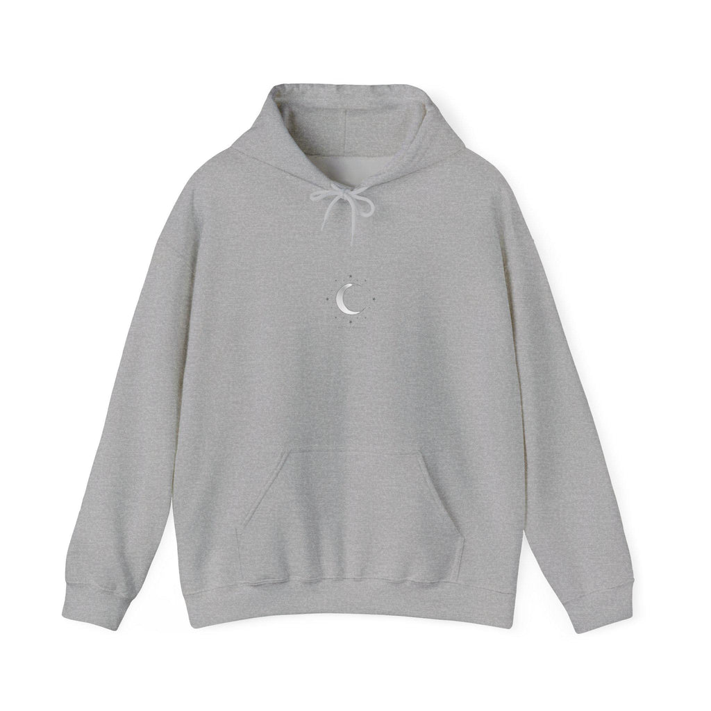 Minimal Moon Phase Hoodie | Celestial Constellation, Fine-Line Astrology