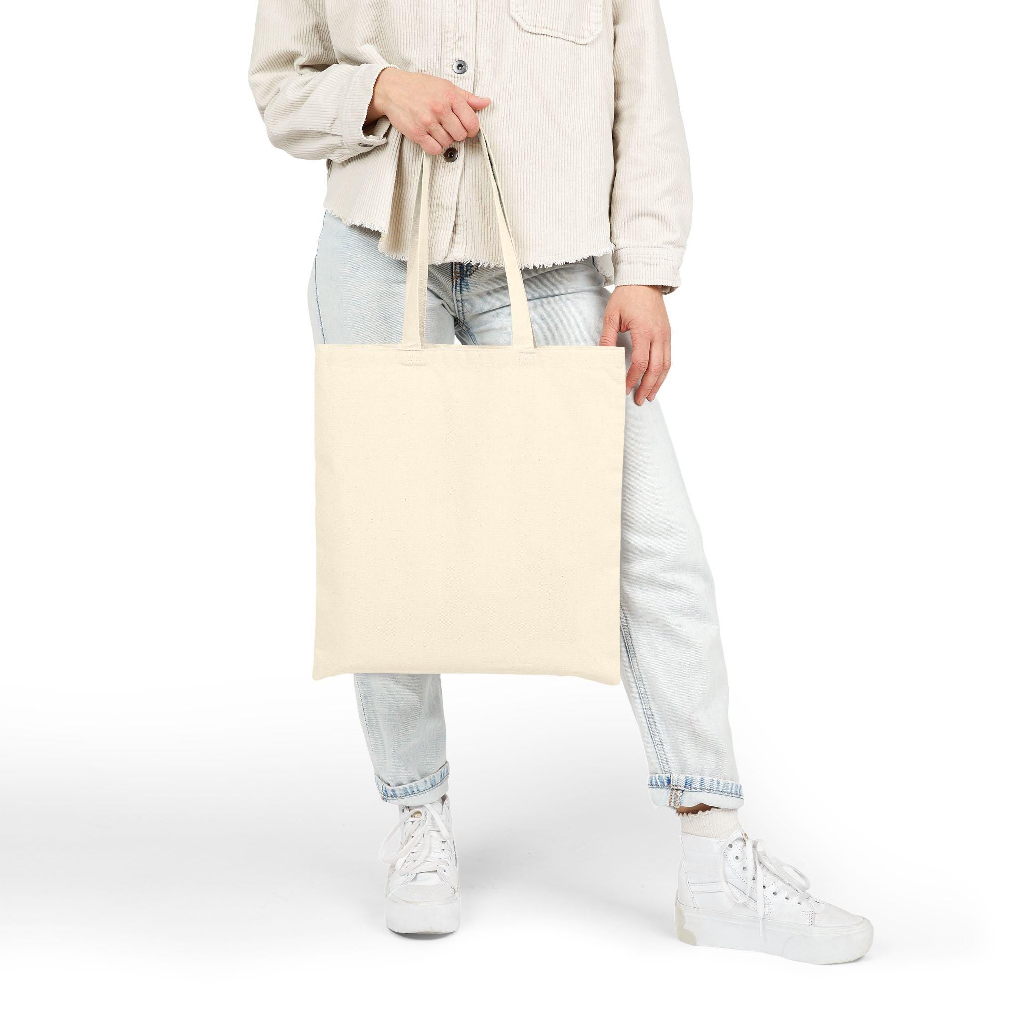 Moon Phase Constellation Tote, Minimal Astrology Design, Celestial Canvas Bag