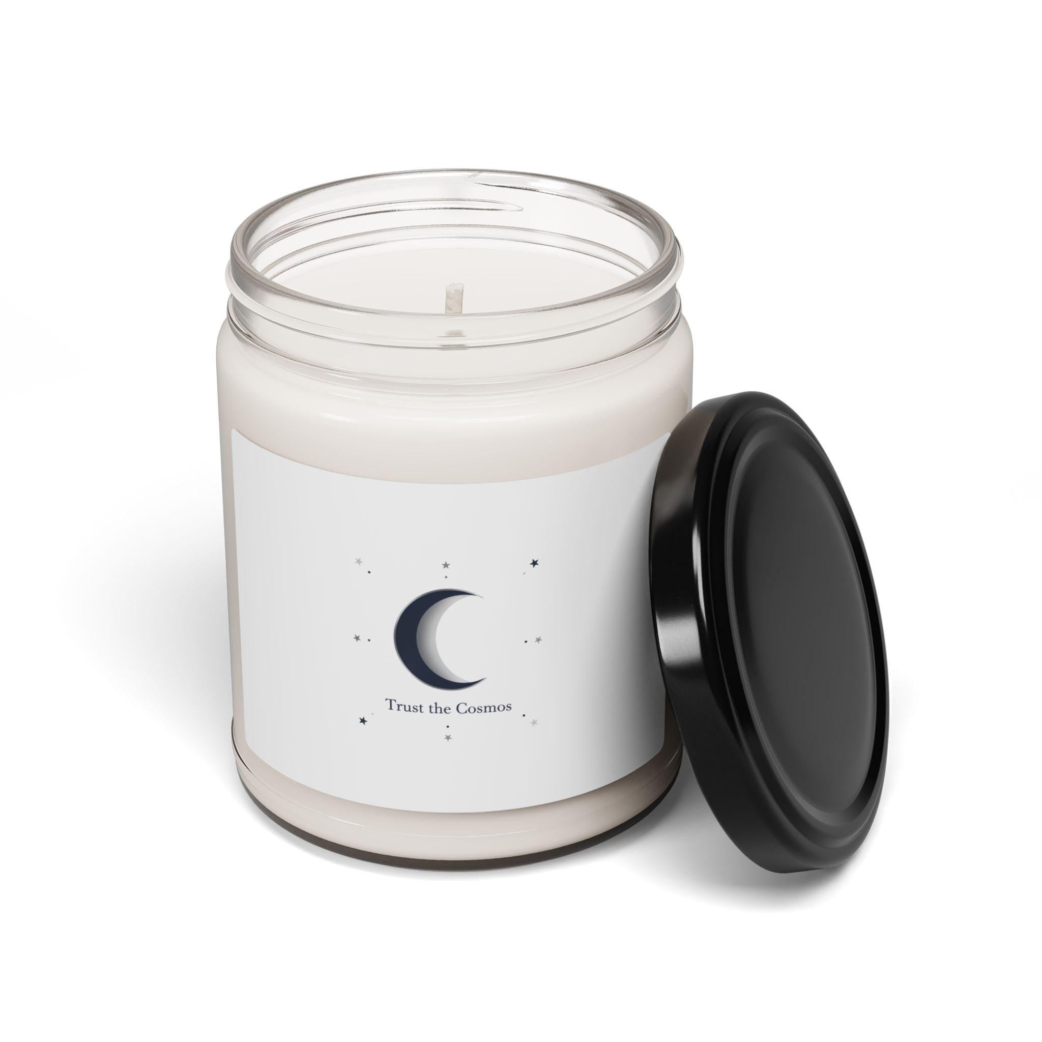 Moon Phase Minimalism Candle, Soy Jar Candle | Constellation Celestial Scented