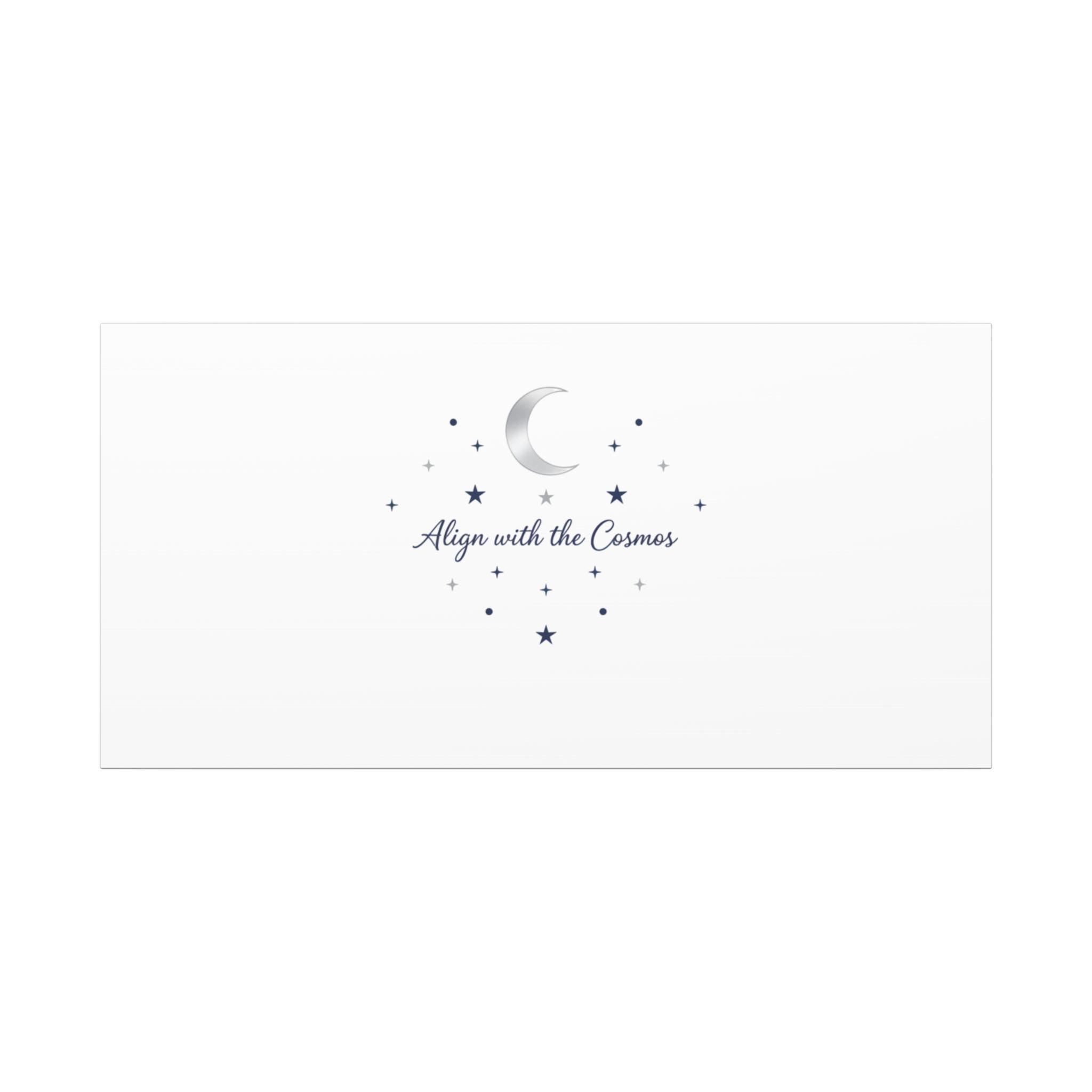 Minimal Moon Phase Canvas, celestial constellation art print | astrology wall decor