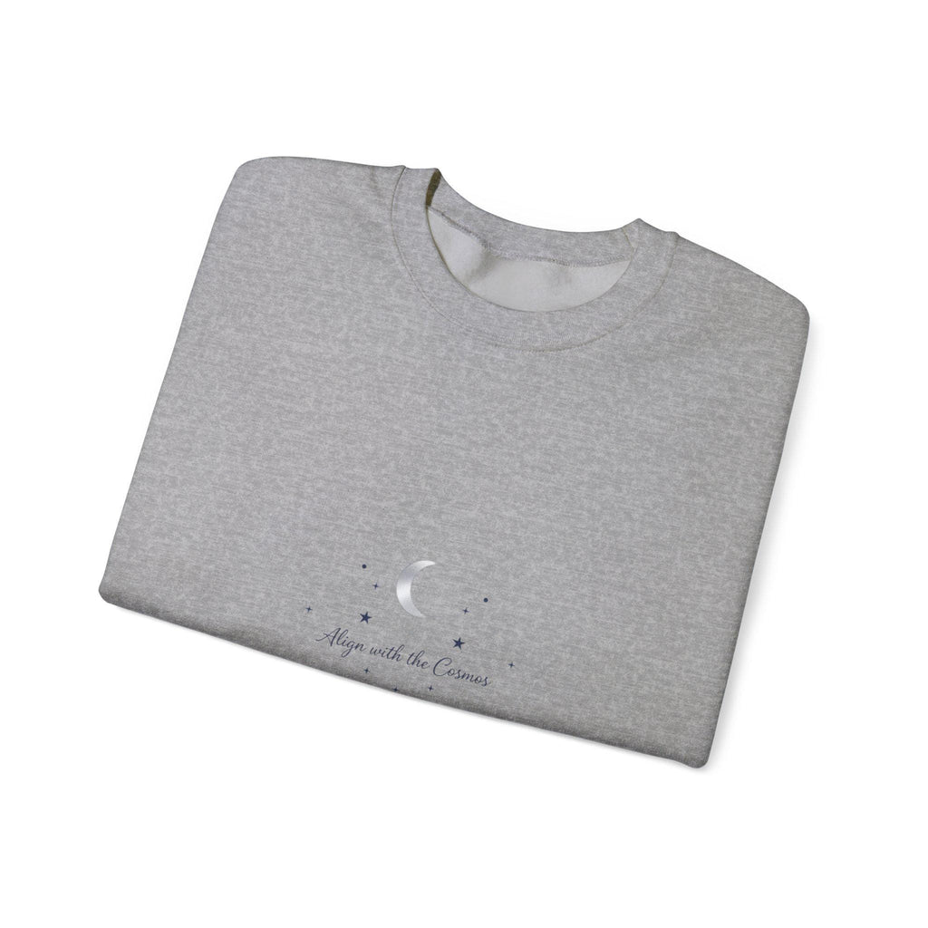 Minimal Moon Phase Constellation Sweatshirt | Celestial Minimalism, Fine-Line Astrology