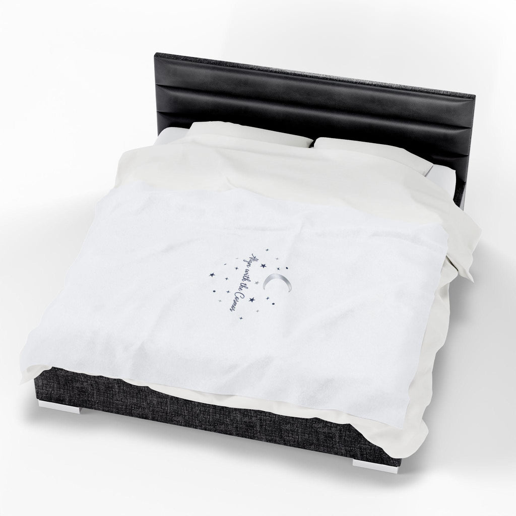 Moon Phases Constellation Blanket | Minimal Astrology, Celestial Phase Throw