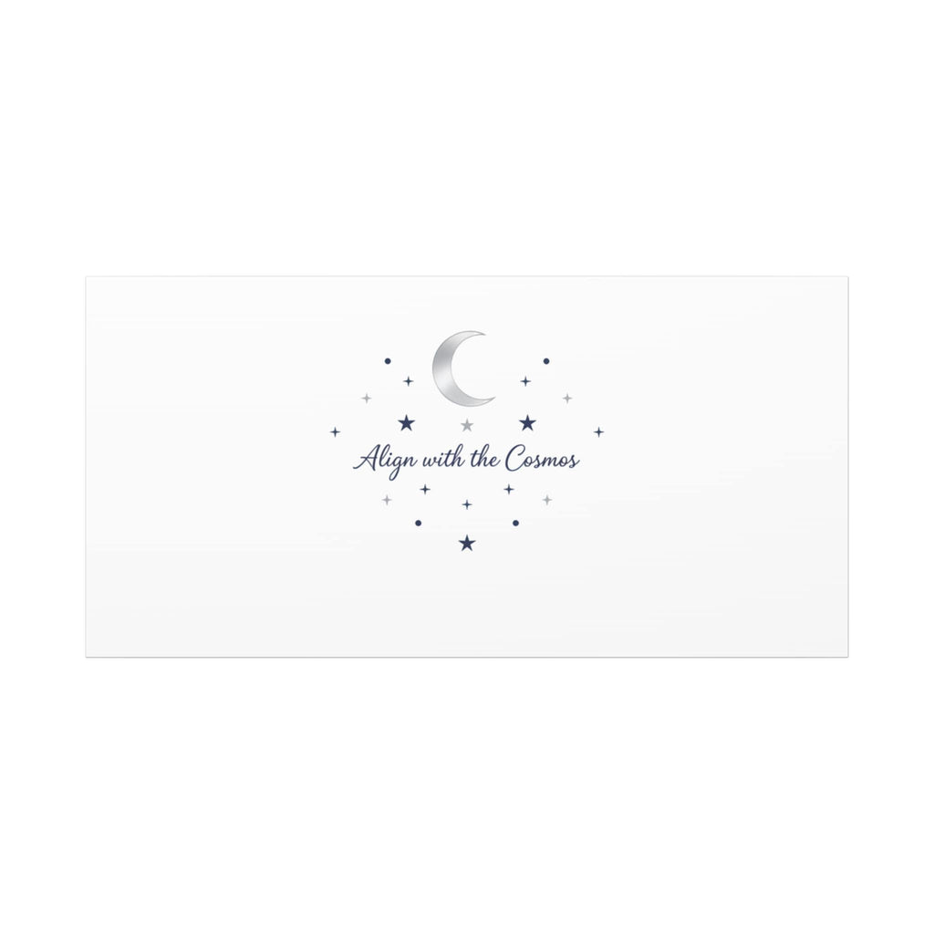 Minimal Moon Phase Canvas, celestial constellation art print | astrology wall decor
