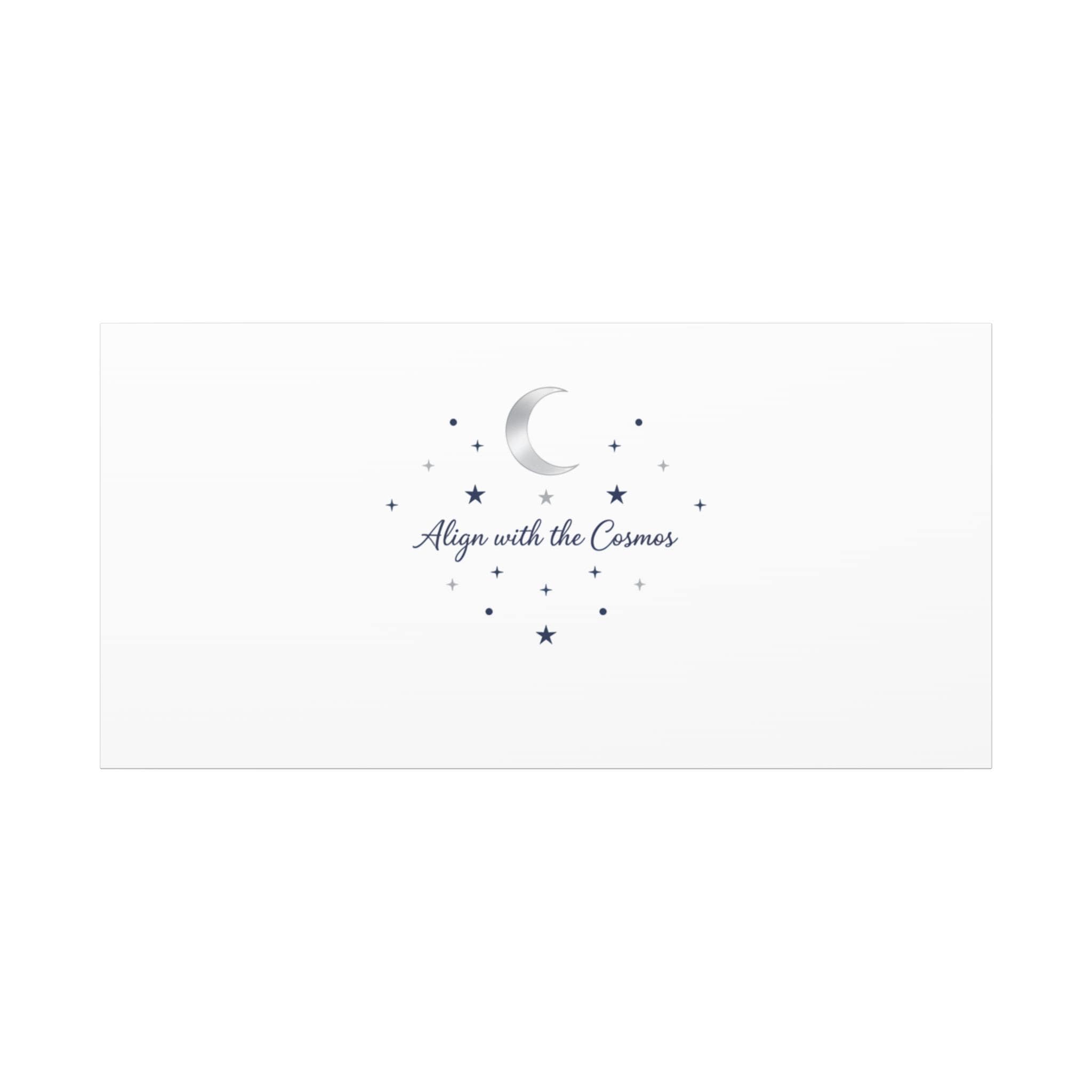 Minimal Moon Phase Canvas, celestial constellation art print | astrology wall decor