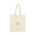 Create Your Own Sunshine Tote, minimalist hand-lettered quote canvas tote