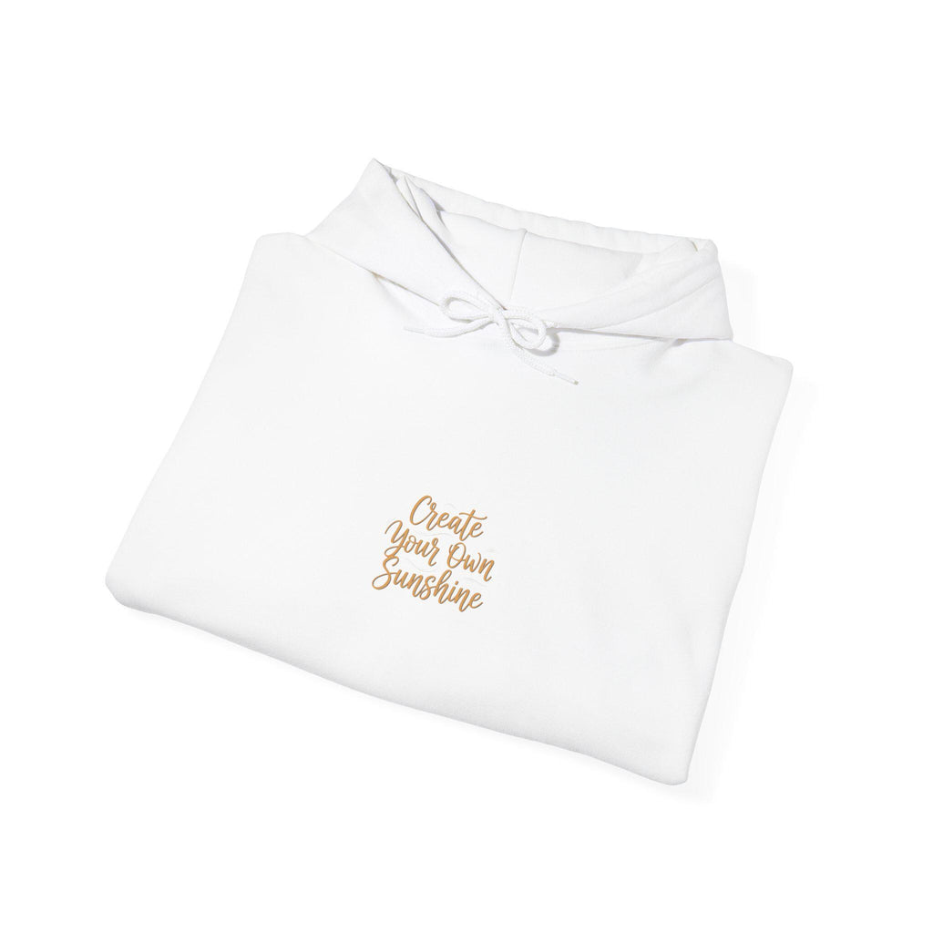 Minimalist Hand-Lettered Quote Hoodie | Script Typography, Neutral Comfort