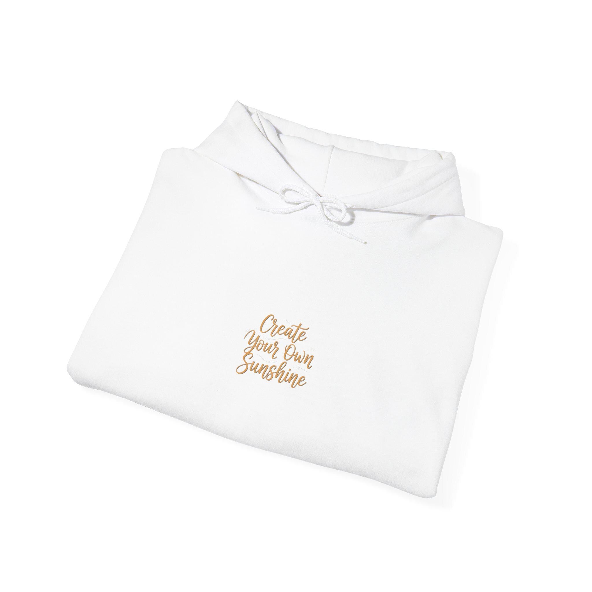 Minimalist Hand-Lettered Quote Hoodie | Script Typography, Neutral Comfort