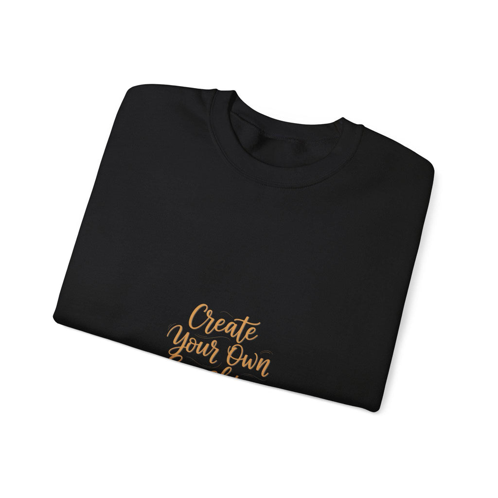 Create Your Own Sunshine Sweatshirt | Minimalist Hand-Lettered Quote, Neutral Script Typography