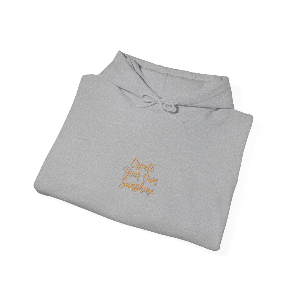 Minimalist Hand-Lettered Quote Hoodie | Script Typography, Neutral Comfort