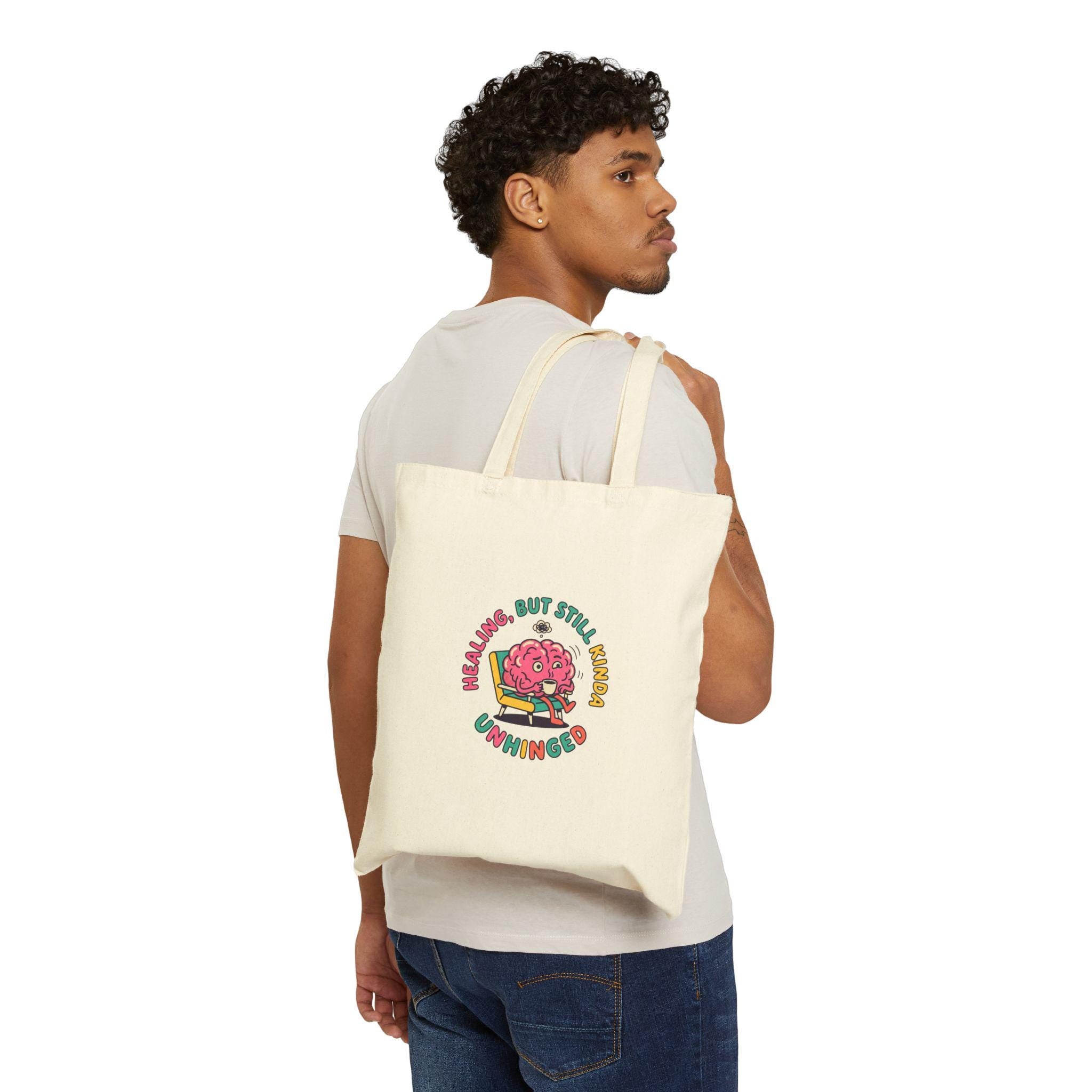 anxious but functioning Tote | mental health humor, wellness sarcasm