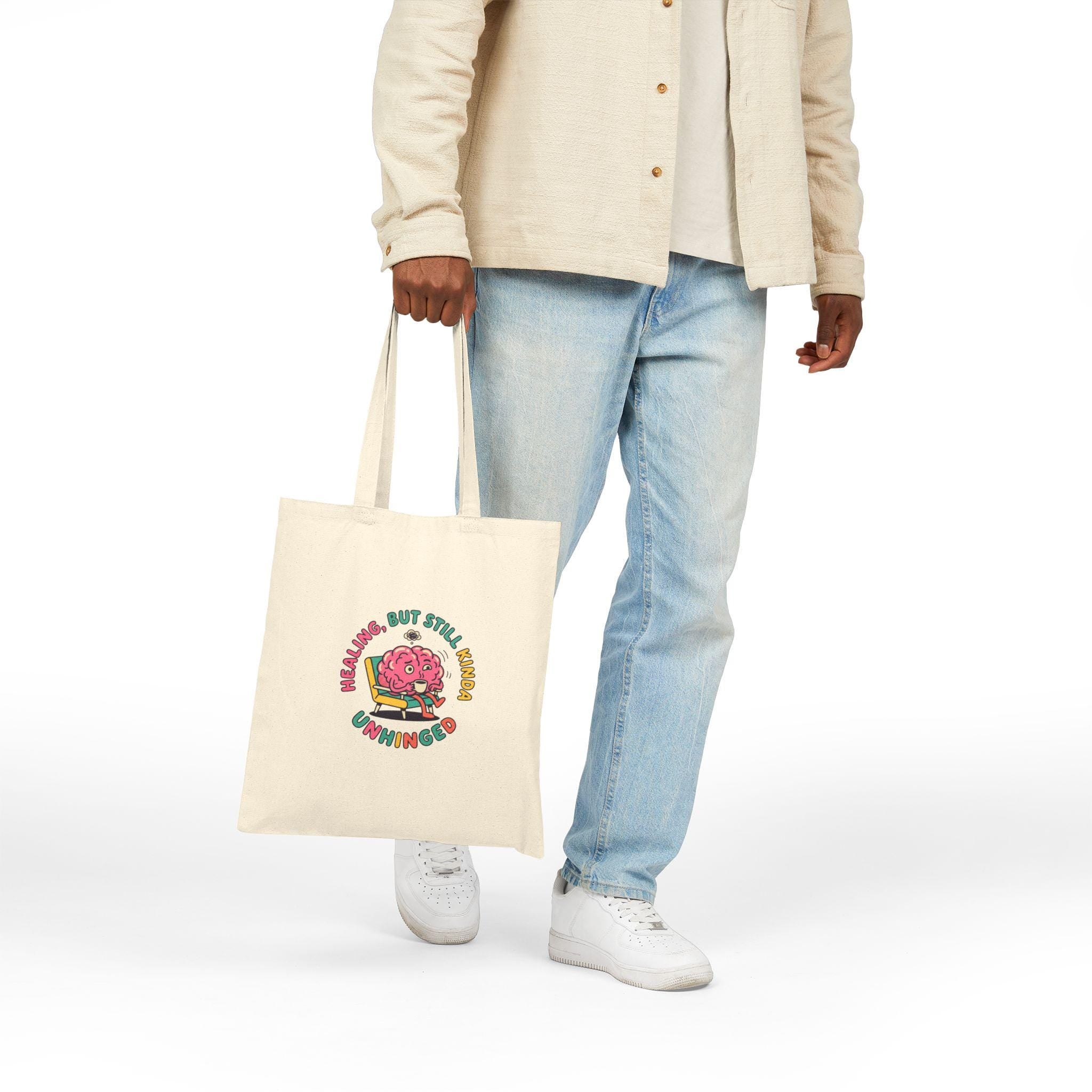 anxious but functioning Tote | mental health humor, wellness sarcasm